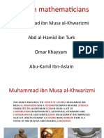 Muslim Mathematicians