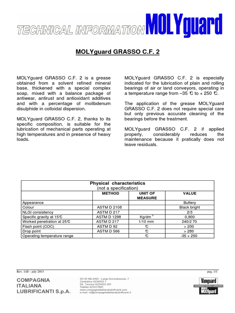 Molyguard CF - Robot - M0826 - EN | PDF
