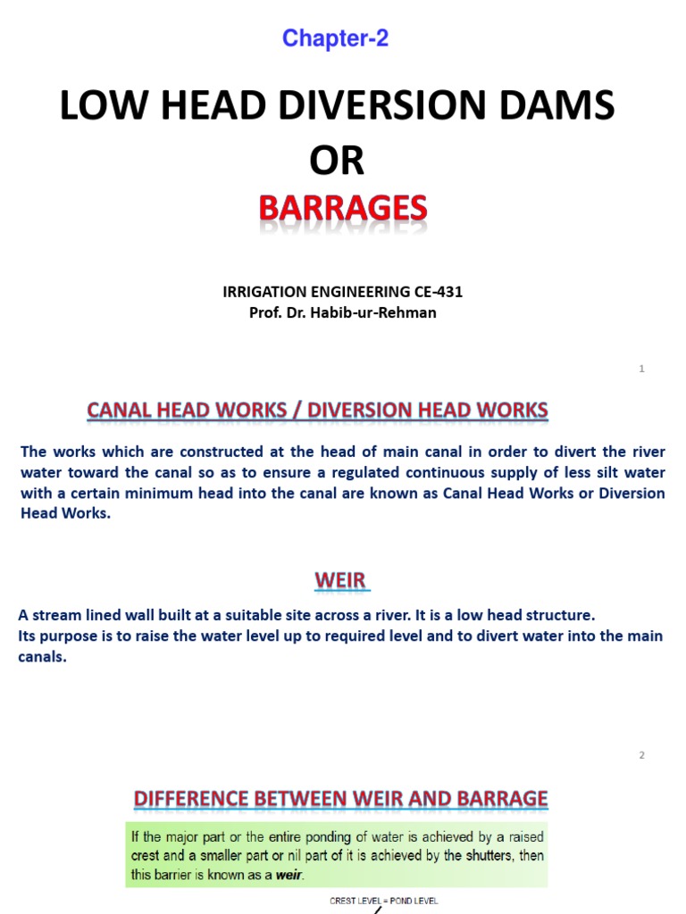 Barrage Pdf Soil Mechanics Dam