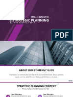 Small Business Strategic Planning Template 1