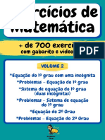 E-Book - Exercícios de Matemática - Volume 2
