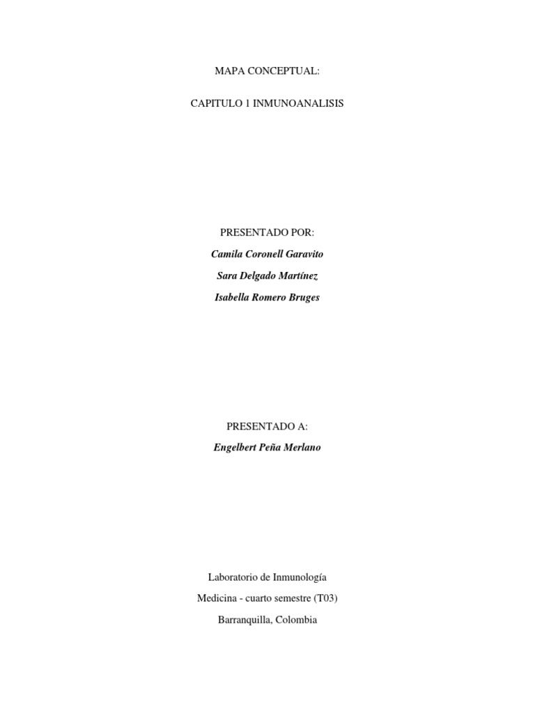 Map1 - Capitulo 1 Inmunoanálisis | PDF | Anticuerpo | Elisa