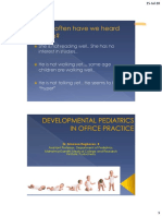 Developmental Pediatrics in Office Practice