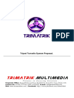 Tripod Turnstile System Proposal