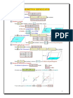 0 Geometría. Espacio Afín Teoría