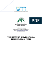 Tecnicatura Universitaria en Celulosa y Papel