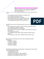 Termodinâmica: Ciclos e Máquinas Térmicas