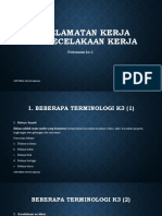 Pertemuan 2-Keselamatan Kerja Dan Kecelakaan Kerja