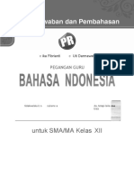 Kunci Jawaban Dan Pembahasan Bahasa Indonesia Kelas Xii