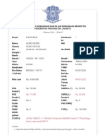 Informasi Data Kendaraan Bermotor Dan Pajak Kendaraan Bermotor Provinsi DKI Jakarta