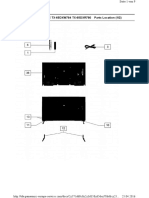 Model No.: TX-65DX780E TX-65DXW784 TX-65DXR780 Parts Location (1/2)