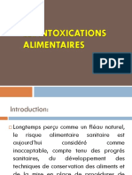 Chapitre 1 Les Intoxications Alimentaires-1