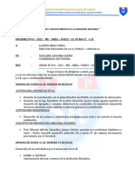 Informe de Gestion