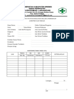 Form Monitoring Status Fisiologis Selama Pemberian