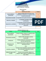 Rúbricas de Evaluación Elemental