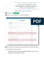 Itinerante Passo A Passo Procuracao e Atestado de Vida