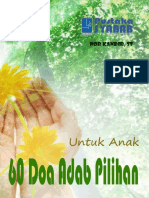 60 Doa Adab Pilihan Anak