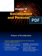 Chapter Iii. Socialization and Personality