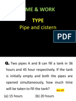 Pipe and Cistern With Key