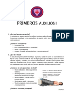 Primeros Auxilios I