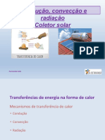 Condutividade Térmica e Coletores Solares