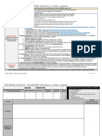 Programa Analítico - Formatos y Materiales Sugeridos