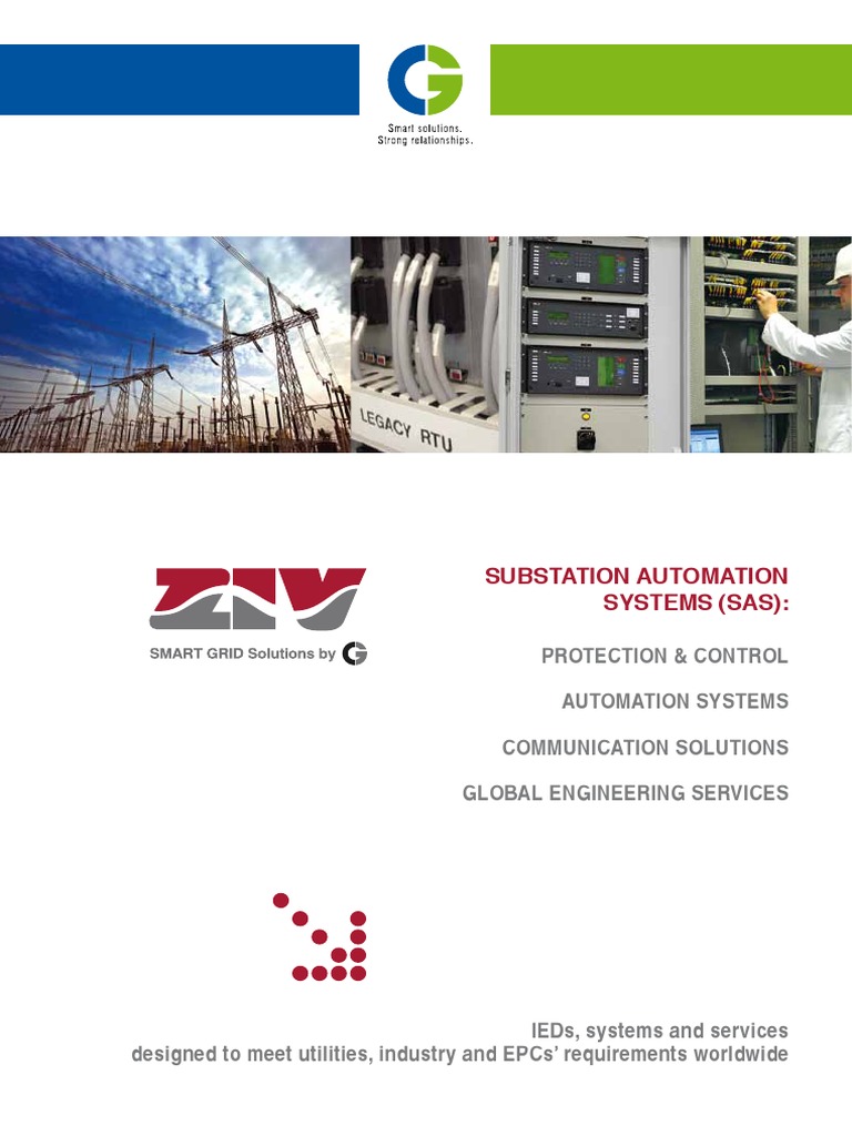 Sas Introduction | PDF | Scada | Electrical Substation
