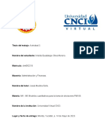 Actividad 2 Modelos Cuantitativos para La Toma de Decisiones Imelda Oliva MAF