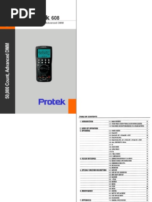 608 Manual | PDF