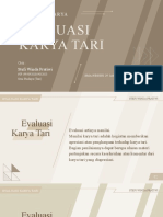 Bahan Ajar - Evaluasi Karya Tari - CP4 - Kelas X - Fase E