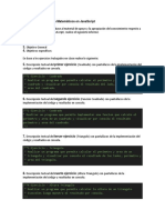 Actividad 13. Ejercicios Matematicos