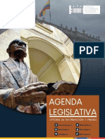 Agenda Legislativa Del 10 Al 14 de Abril de 2024