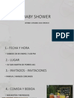 Baby Shower Cat