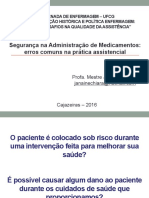 Aula - Segurança Na Adm de Medicamentos