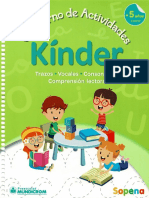 Cuaderno Kinder Sopena 4800