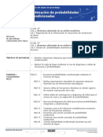 Estimación de Probabilidades Condicionadas: Elementos Adicionales de Un Análisis Estadístico