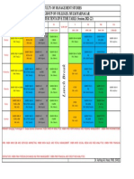 MBA 4th Sem 2022-2023 Time Table