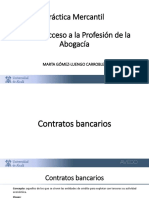 Presentación - Contratos Bancarios Curso 22-23