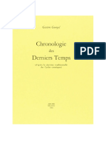 Gaston Georgel - Chronologie Des Derniers Temps