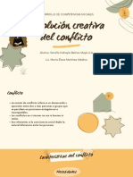 Resolución Creativa Del Conflicto