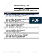 Technical Requirement and Scope of Works: Item # QTY Details