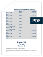 Mth302 Midterm Solved MCQs Mega Collection File