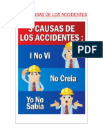 Las 3 Causas de Los Accidentes