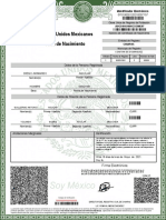 Acta de Nacimiento