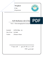 Lab 1.1 - Specific Gravity