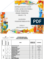 Unidad Trimestral 5°grado