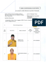 Model B Daftar Caleg 1