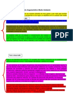 Texto Argumentativo Medio Ambiente