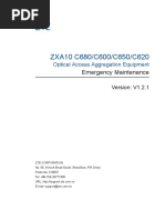 SJ-20200929135033-017-ZXA10 C680&C600&C650&C620 (V1.2.1) Optical Access Aggregation Equipment Emergency Maintenance - 996108