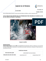 Aviso de Ciclón Tropical en El Océano Pacífico - 3414 - 2019
